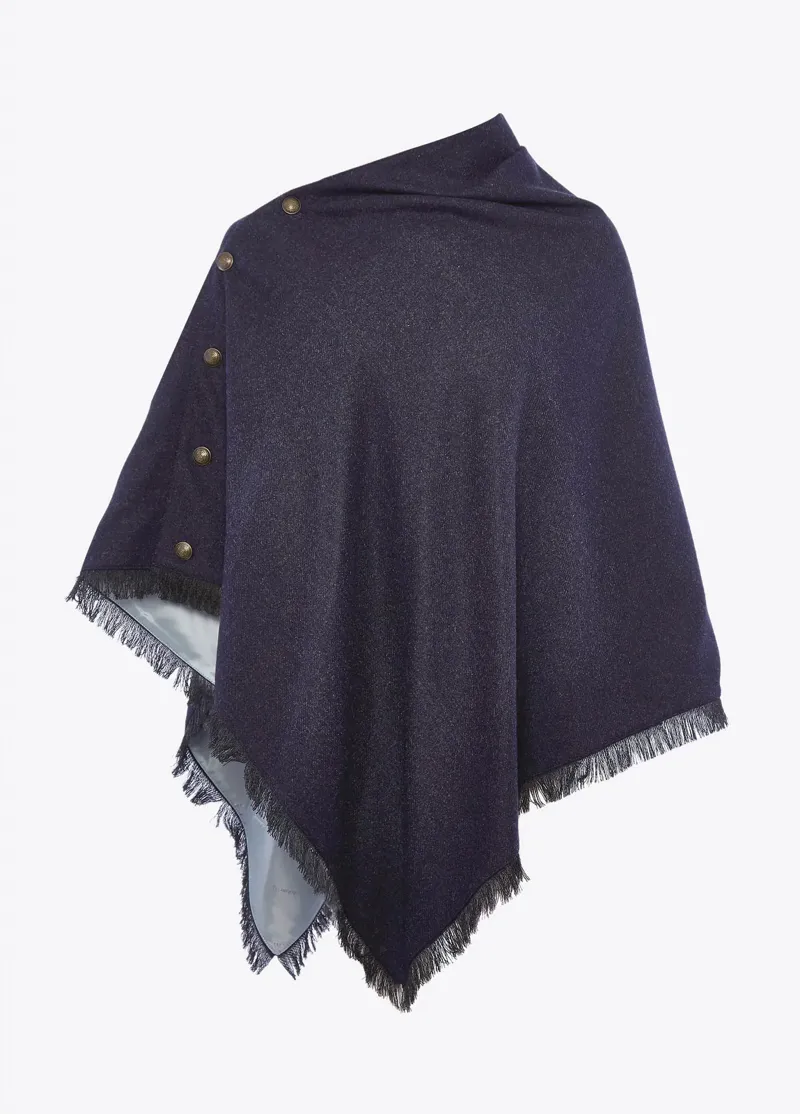 Dubarry Hazelwood Poncho Navy